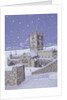 St. David's Cathedral in the Snow, 1996 by Huw S. Parsons