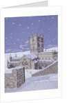 St. David's Cathedral in the Snow, 1996 by Huw S. Parsons