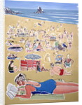 Bathers, Broadhaven Beach, Dyfed, 1995 by Huw S. Parsons
