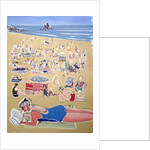 Bathers, Broadhaven Beach, Dyfed, 1995 by Huw S. Parsons