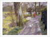 The Path by the Mill Pond, 1900 by Richard Henry Brock