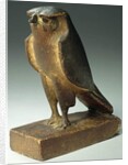 Falcon, Late Period to Ptolemaic Period, 664-30 BC by Egyptian Egyptian