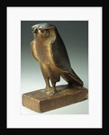 Falcon, Late Period to Ptolemaic Period, 664-30 BC by Egyptian Egyptian