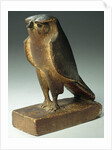 Falcon, Late Period to Ptolemaic Period, 664-30 BC by Egyptian Egyptian