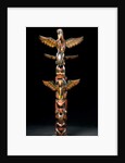 Totem pole by School American