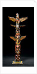 Totem pole by School American