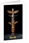 Totem pole by School American