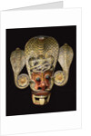 Sri Lankan mask by Sri Lankan School