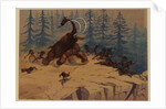 Woolly Mammoth, 1871 by Ernest Henry Griset