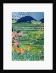 Lovina Ricefields with Lilies and Frangipani, Bali, 1996 by Hilary Simon