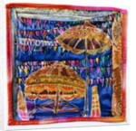 Balinese parasols, 2005 by Hilary Simon