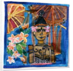 Balinese Puppet, 2005 by Hilary Simon