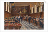 View of the Great Hall, the Royal Hospital Chelsea, 1990 by Julian Barrow