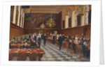 View of the Great Hall, the Royal Hospital Chelsea, 1990 by Julian Barrow