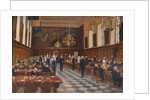 View of the Great Hall, the Royal Hospital Chelsea, 1990 by Julian Barrow