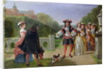 King Charles II and Nell Gwynne by Edward Matthew Ward