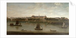 View of the Royal Hospital and the Rotunda from the south bank of The River Thames by English School