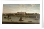 View of the Royal Hospital and the Rotunda from the south bank of The River Thames by English School