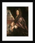 Sir Christopher Wren copied by Edmund Dyer by Godfrey (after) Kneller