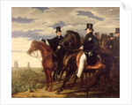 The Duke of Wellington describing the Field of Waterloo to King George IV 1844 by Benjamin Robert Haydon