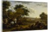 Landscape with a Hunting Party, c.1655-60 by Nicolaes Pietersz. Berchem