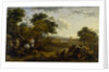 Landscape with a Hunting Party, c.1655-60 by Nicolaes Pietersz. Berchem