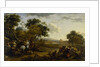 Landscape with a Hunting Party, c.1655-60 by Nicolaes Pietersz. Berchem