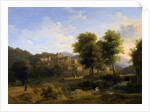 View of a Town in the Sabine Hills, 1814 by Jean Victor Bertin