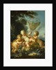 Putti as Fisherman, c.1744 by Francois Boucher