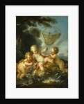 Putti as Fisherman, c.1744 by Francois Boucher