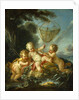 Putti as Fisherman, c.1744 by Francois Boucher