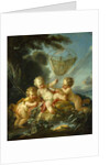 Putti as Fisherman, c.1744 by Francois Boucher