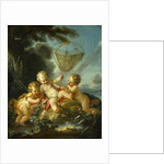 Putti as Fisherman, c.1744 by Francois Boucher