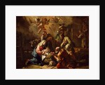 The Adoration of the Shepherds, mid-18th century by Francesco Fontebasso