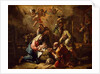 The Adoration of the Shepherds, mid-18th century by Francesco Fontebasso