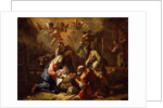 The Adoration of the Shepherds, mid-18th century by Francesco Fontebasso