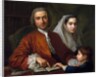 Dr. Salvatore Bernard with His Wife and Son, 1759 by Antoine Favray