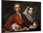 Dr. Salvatore Bernard with His Wife and Son, 1759 by Antoine Favray