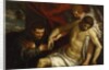 The Dead Christ Supported by an Angel and Adored by a Franciscan, c.1586-87 by (1528-88) Veronese