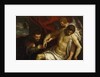 The Dead Christ Supported by an Angel and Adored by a Franciscan, c.1586-87 by (1528-88) Veronese