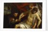 The Dead Christ Supported by an Angel and Adored by a Franciscan, c.1586-87 by (1528-88) Veronese
