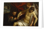 The Dead Christ Supported by an Angel and Adored by a Franciscan, c.1586-87 by (1528-88) Veronese