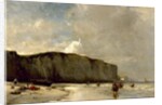 View Along the Norman Coast, 1852 by Louis Eugene Gabriel Isabey