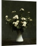 Vase of Chrysanthemums, 1871 by Ignace Henri Jean Fantin-Latour