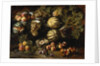 Still Life with Melons, Peaches, Figs, and Grapes, c. 1640-1650 by Michele Pace del Campidoglio