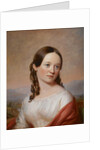 Portrait of Julia Ann Seabury, 1846 by William Sidney Mount