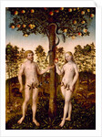 The Fall of Man, 1549 by Lucas the Younger Cranach