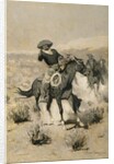 Days on the Range c.1902 by Frederic Remington
