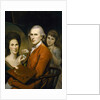 Self Portrait with Angelica Peale and Portrait of Rachel, c.1782-88 by Charles Willson Peale