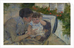 Susan Comforting the Baby, c.1881 by Mary Stevenson Cassatt